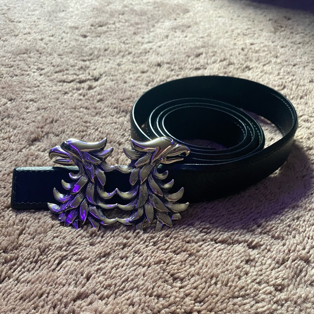 VINTAGE RARE VALENTINO MEN’S GRIFFIN BELT